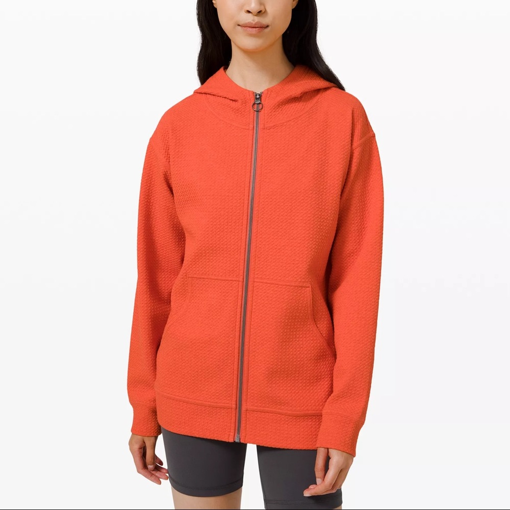 Lululemon bubble dot zip hoodie
